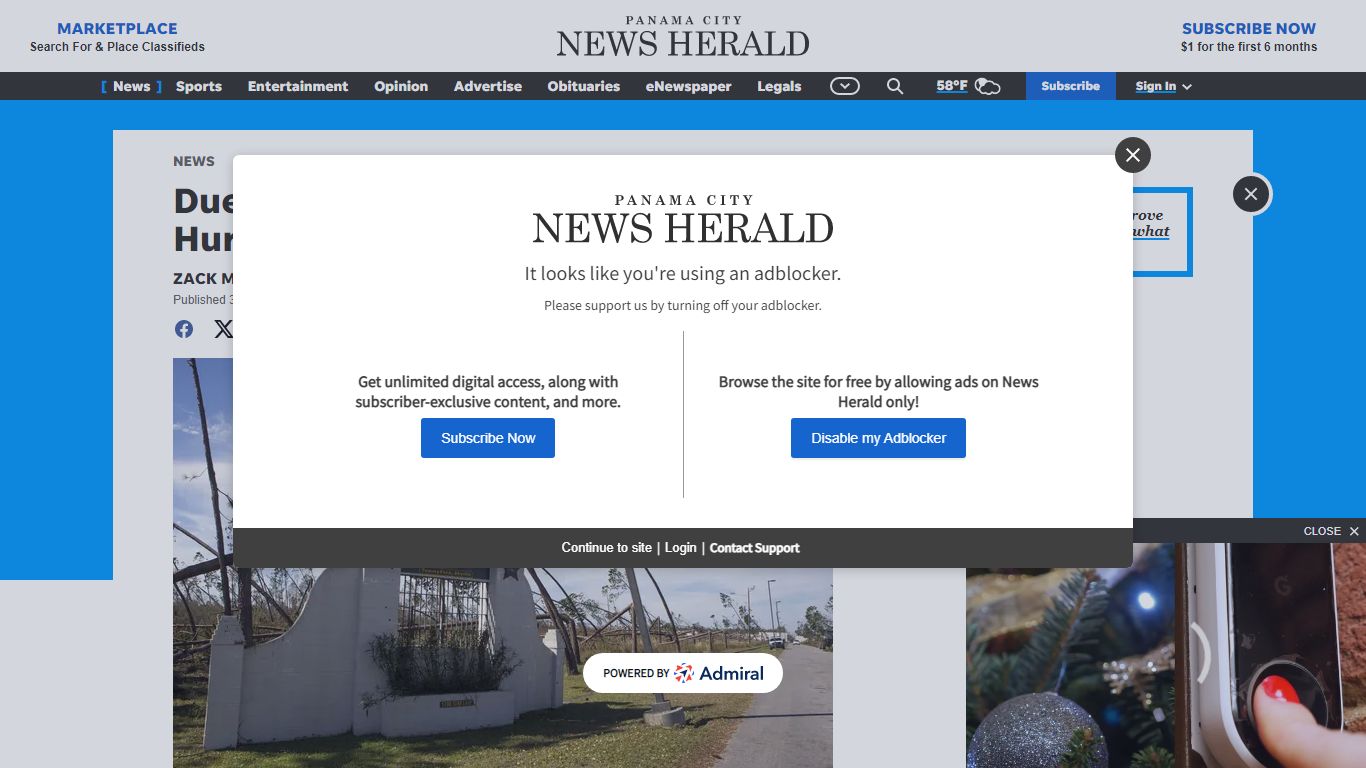 Due process continues after Hurricane Michael - Panama City News Herald